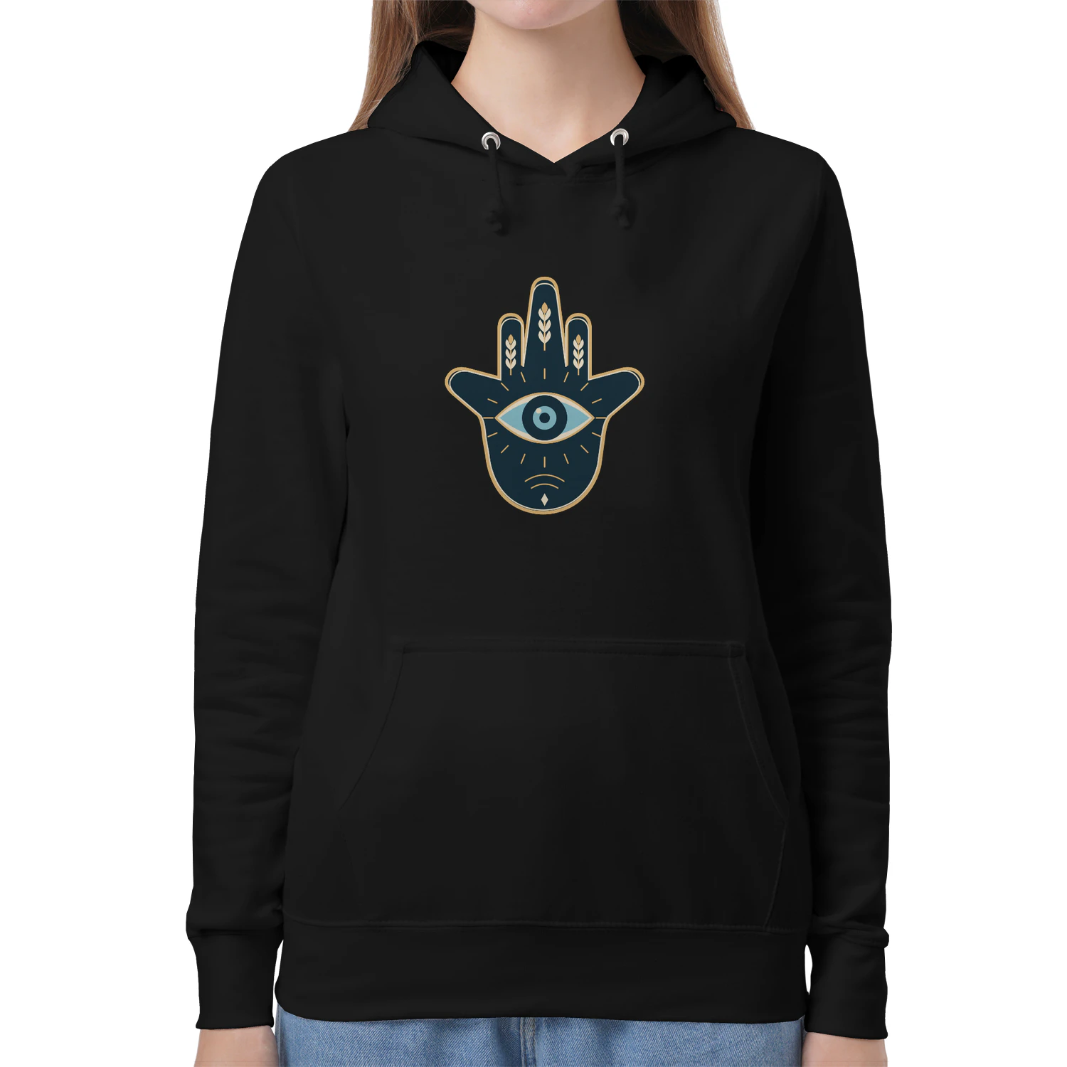 Rich Era — Hamsa Graphic Hoodie