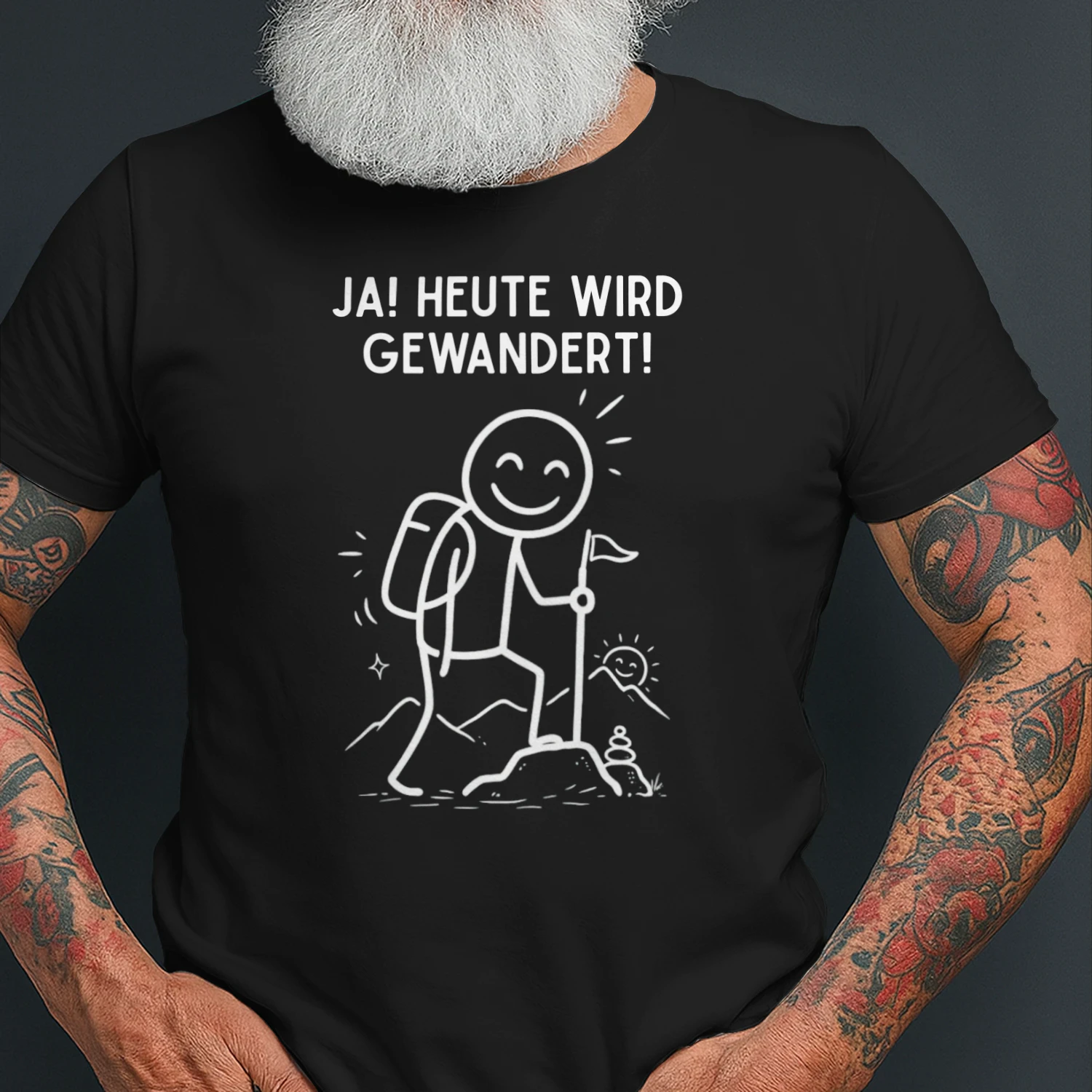 JA! Heute wird gewandert!