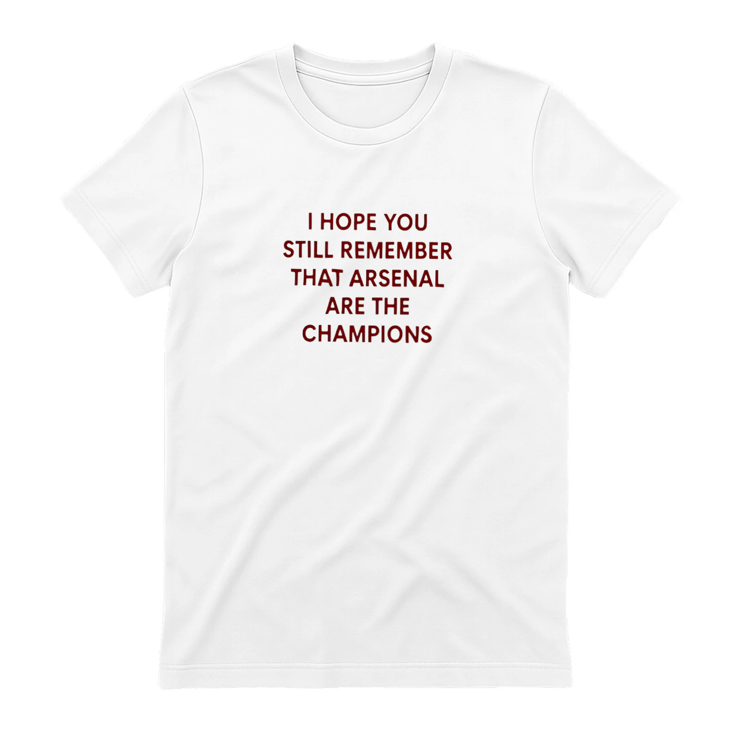 I Hope You Still Remember That Arsenal Are the Champions shirt