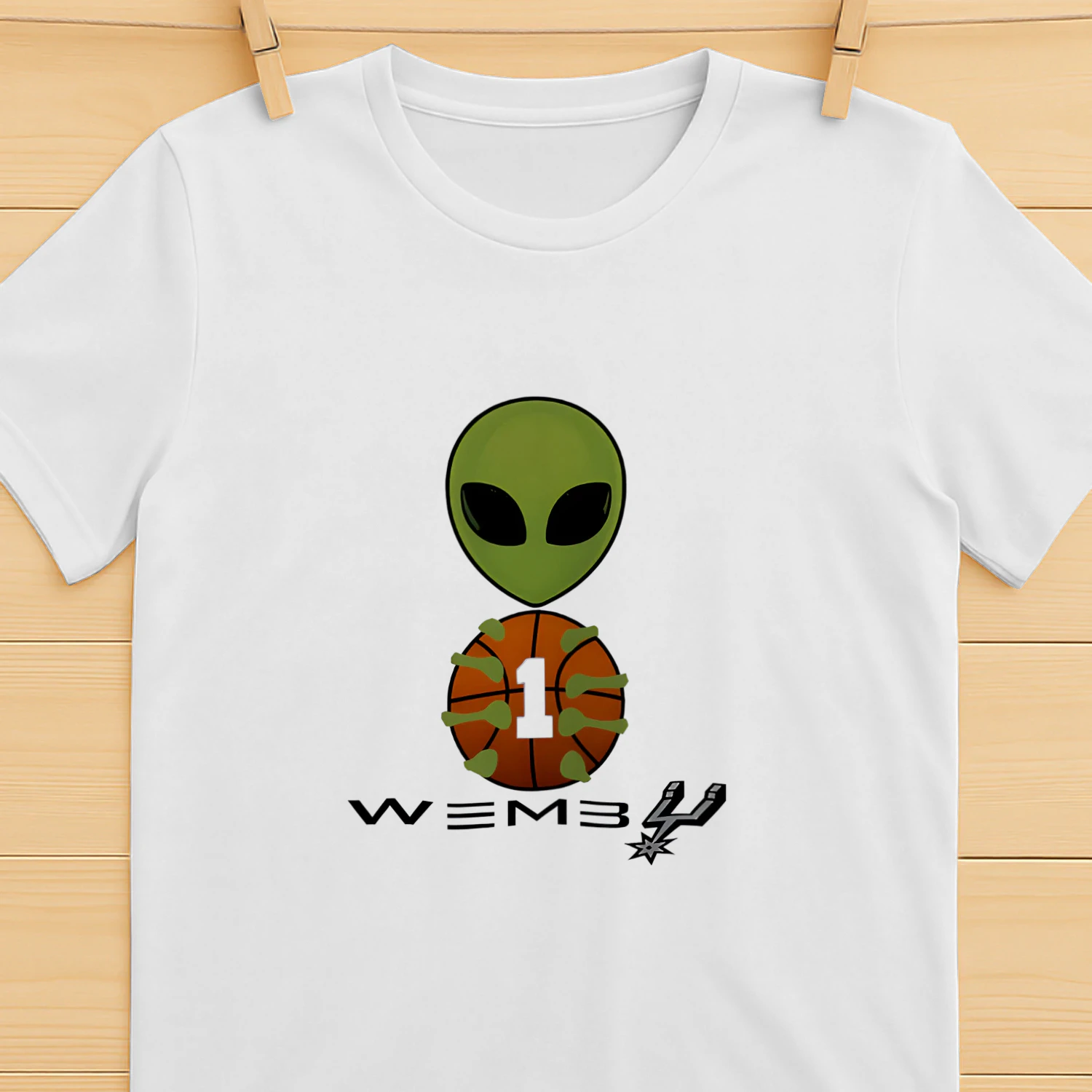 Wemby Alien Victor Wembanyama San Antonio Spurs NBA shirt