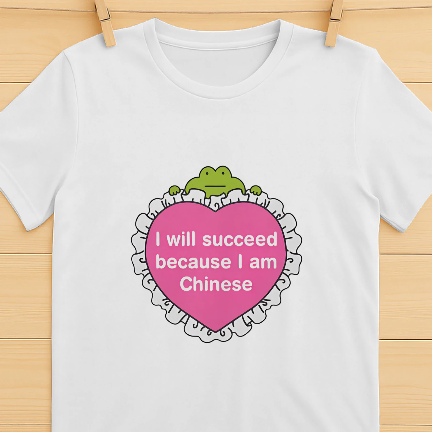 I Will Succeed Because I Am Chinese Shirt