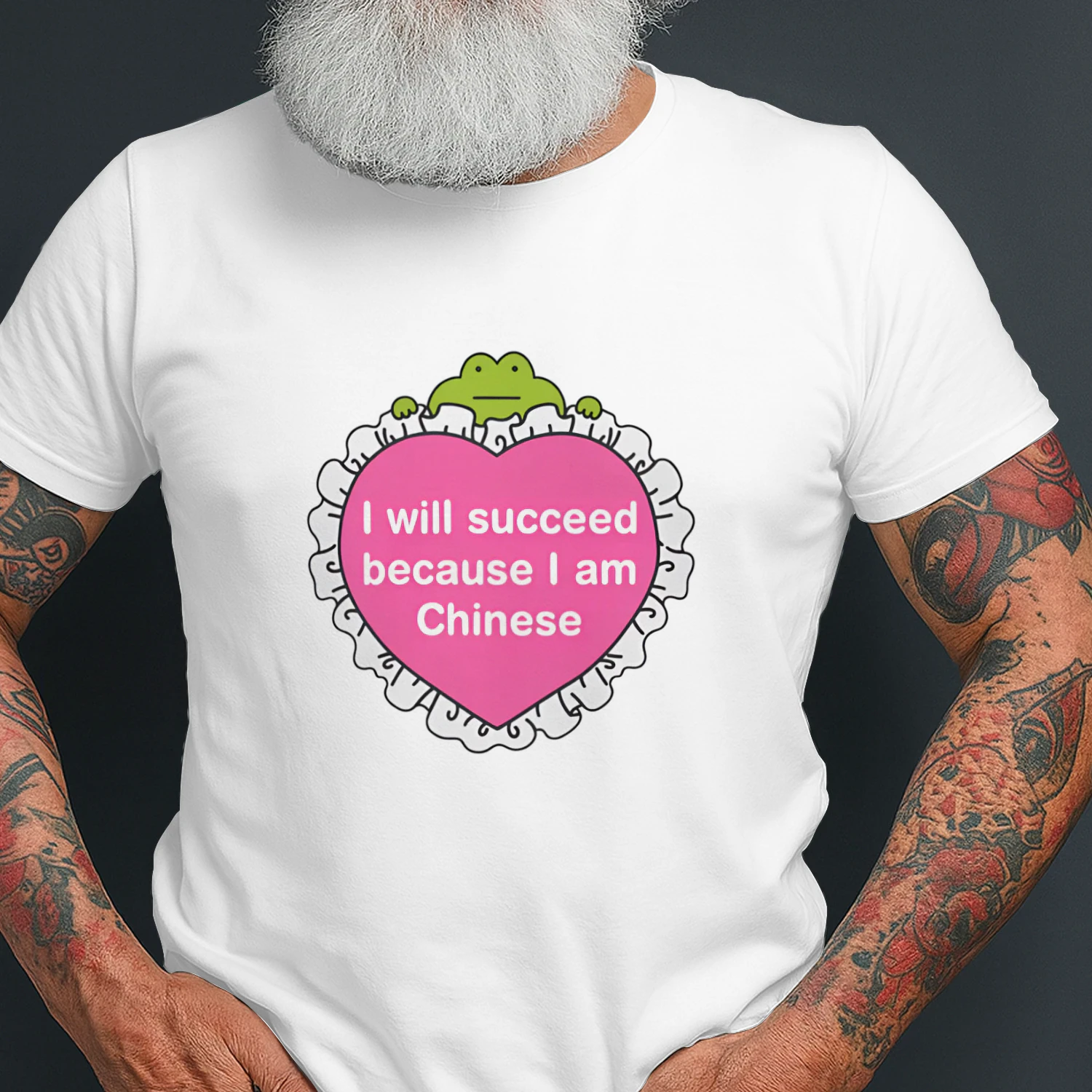 I Will Succeed Because I Am Chinese Shirt