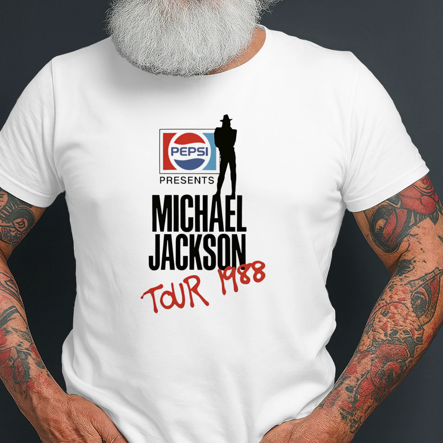 2026 Shareef O'Neal Michael Jackson Bad Tour Shirt