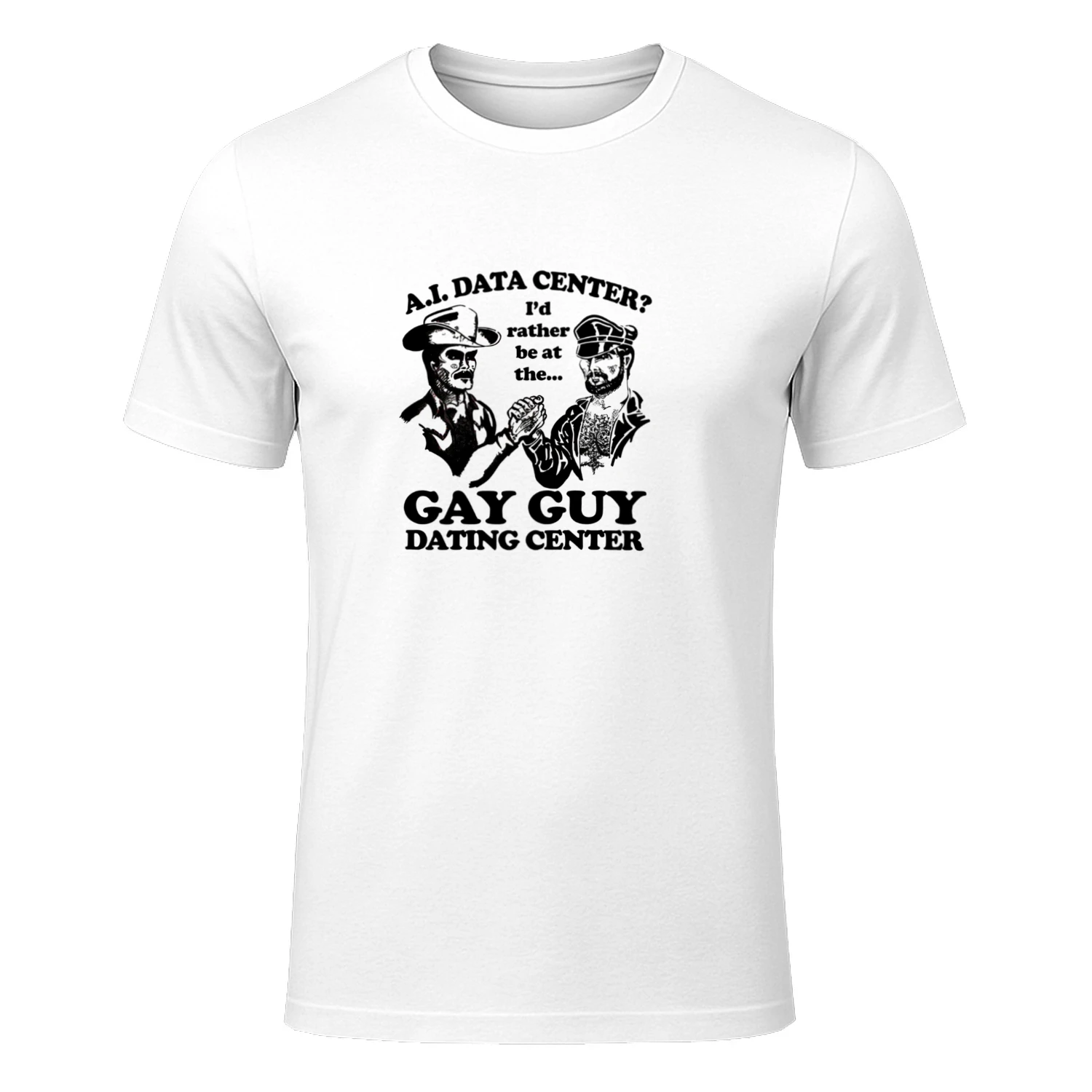 AI Data Center I'd Rather Be At The Gay Guy Dating Center.