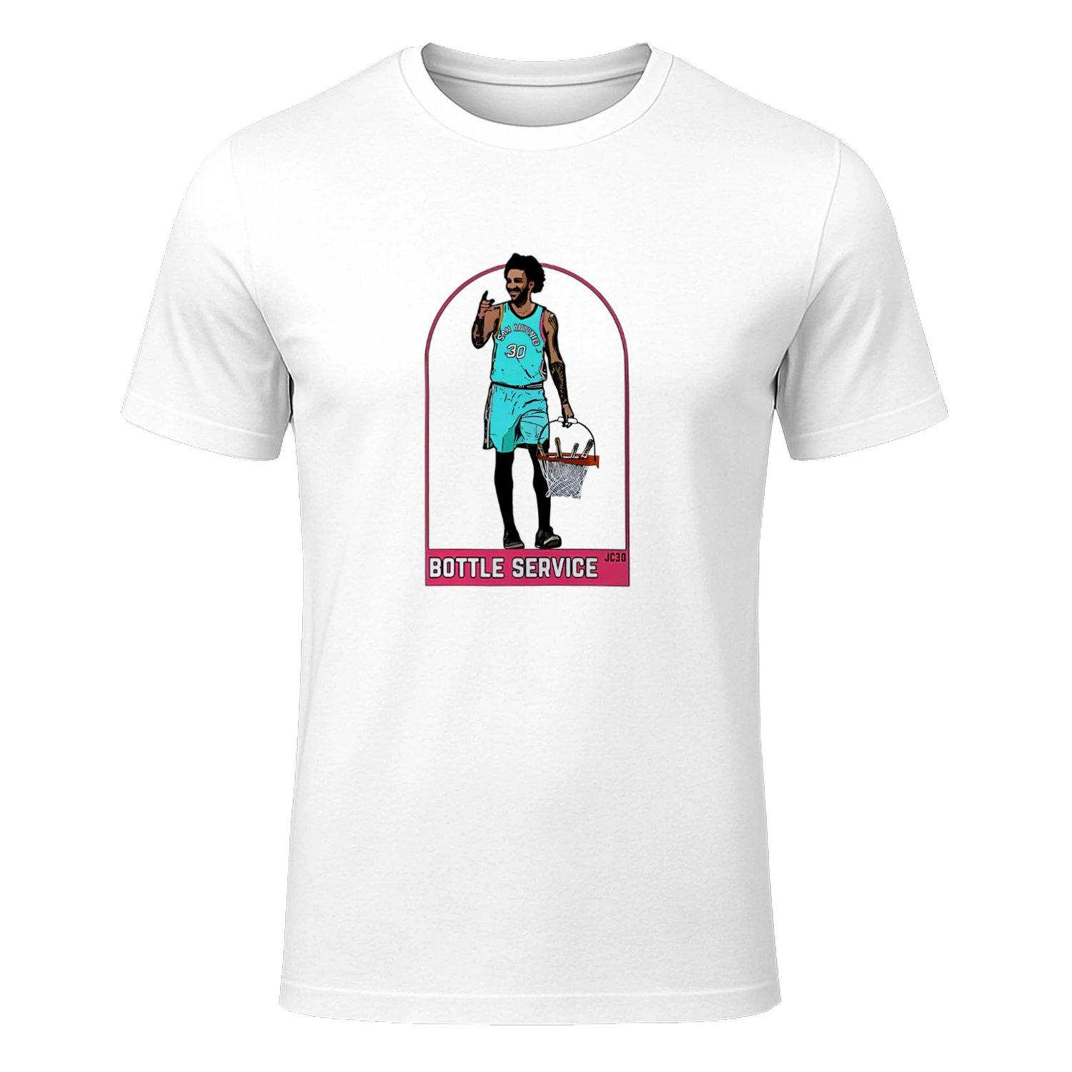 Julian Champagnie San Antonio Spurs NBA Bottle Service shirt