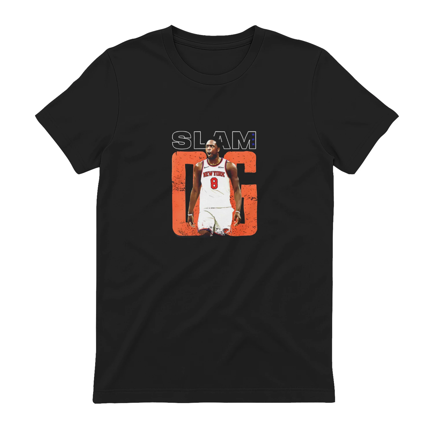 OG Anunoby New York Knicks NBA 2026 Slam graphic shirt