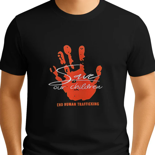 Save our children end human trafficking shirt