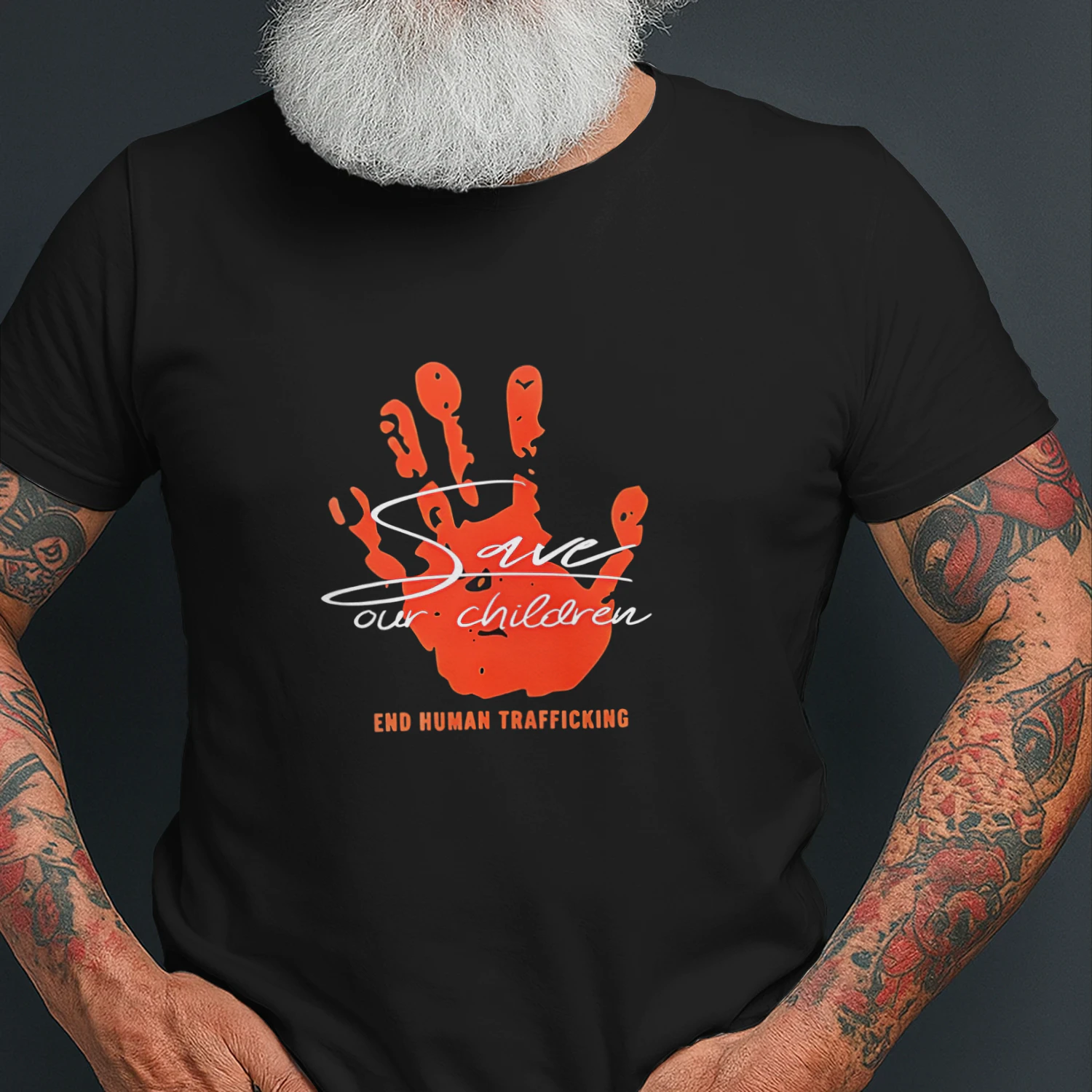 Save our children end human trafficking shirt