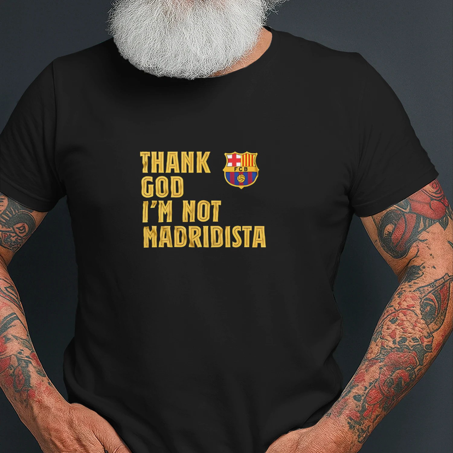 FC Barcelona Thank God I’m Not Madridista shirt