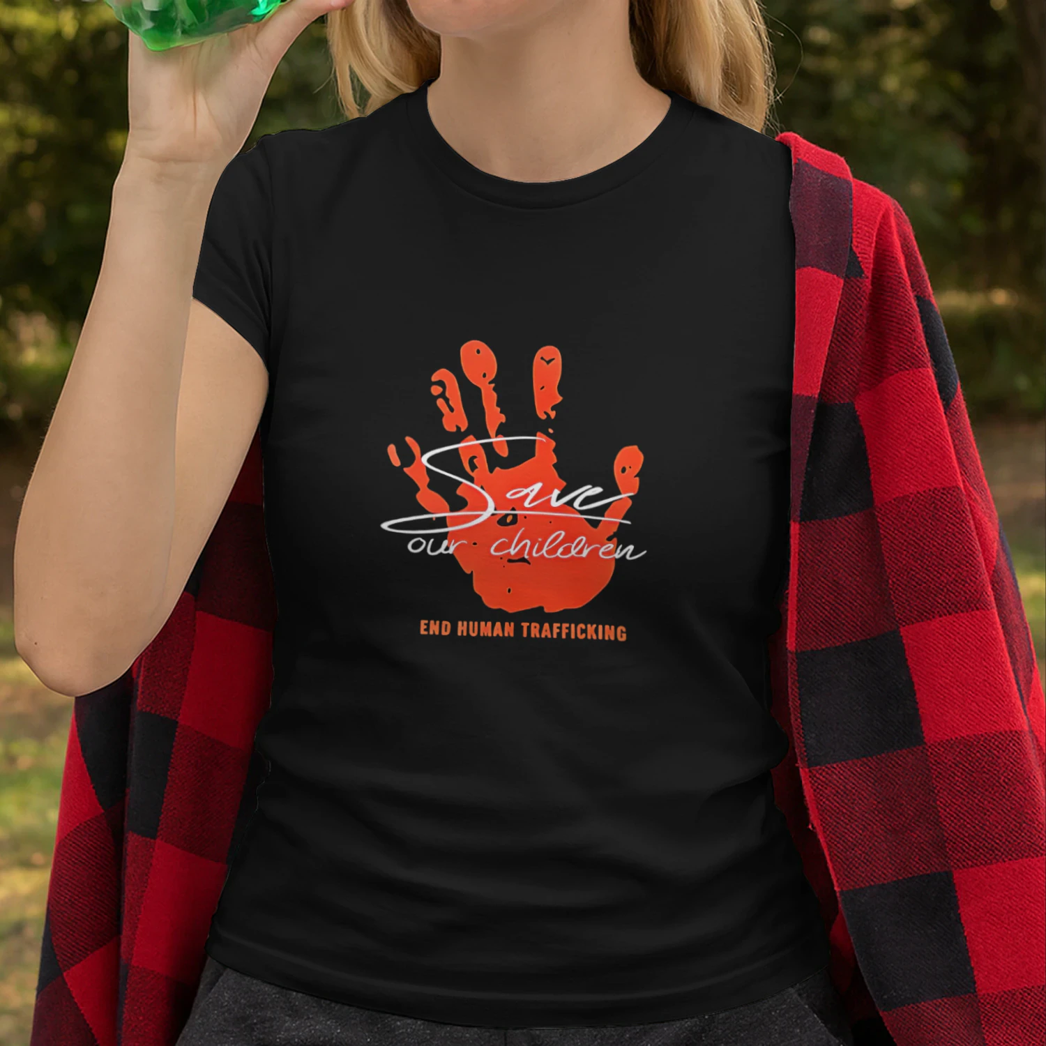 Save our children end human trafficking shirt