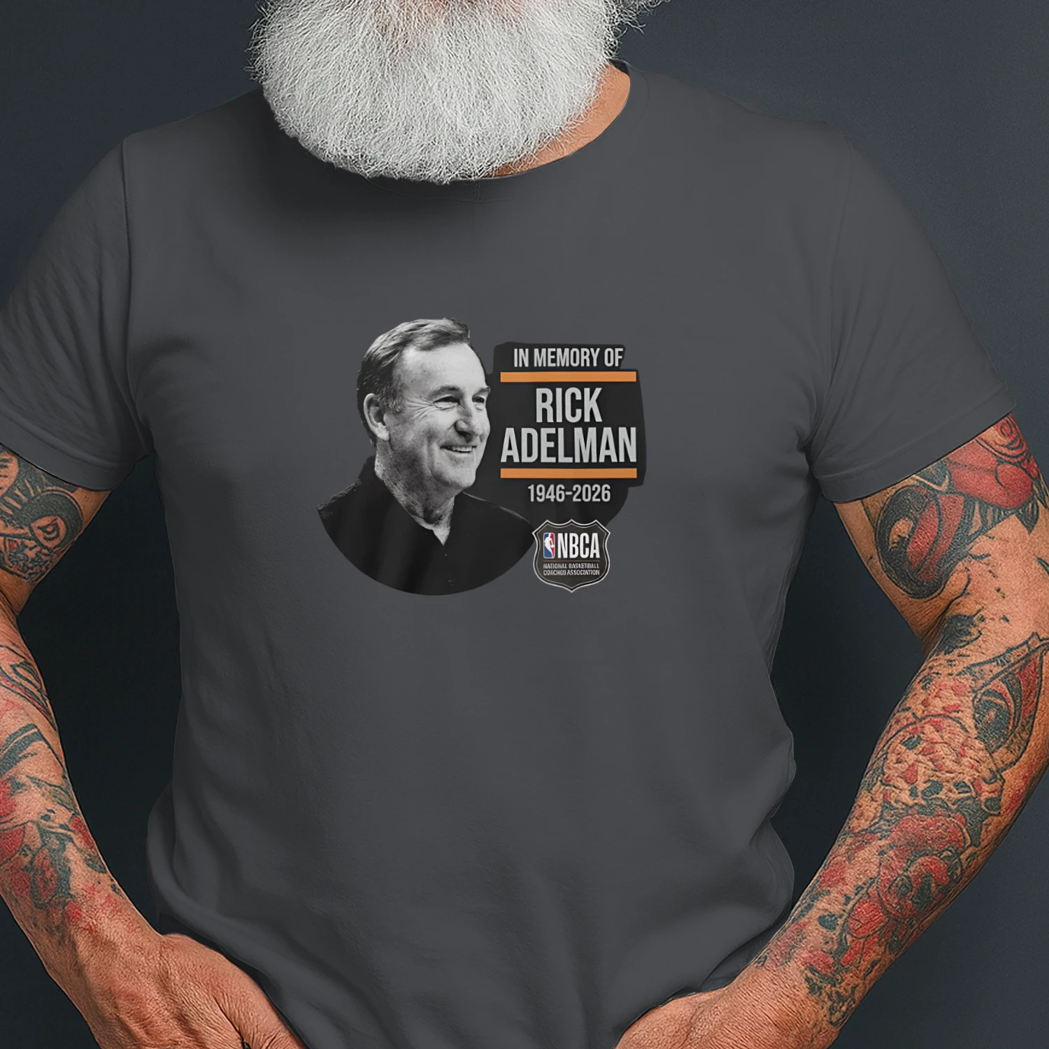 Hall of Fame Rick Adelman Memorial Shirt-Honoring a Basketball Legend shirt