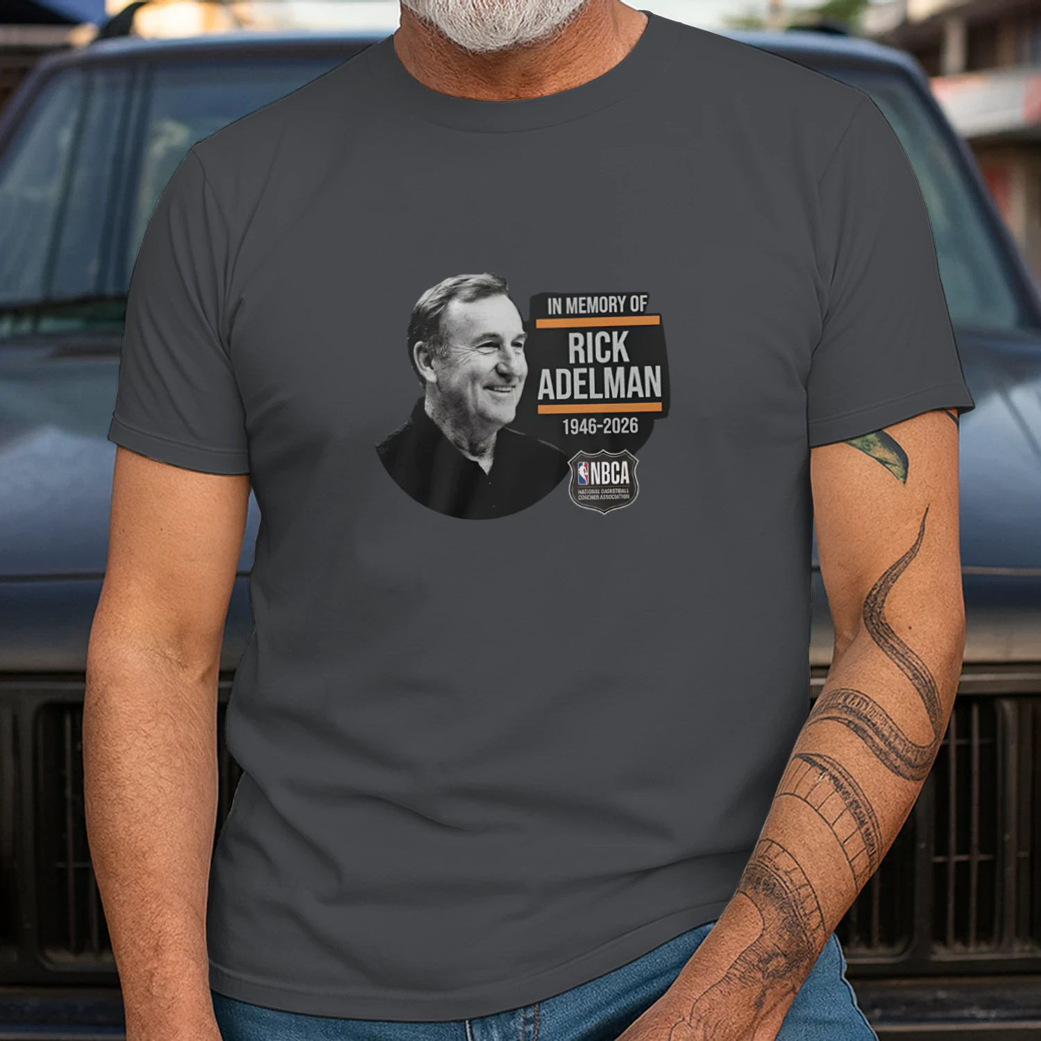 Hall of Fame Rick Adelman Memorial Shirt-Honoring a Basketball Legend shirt