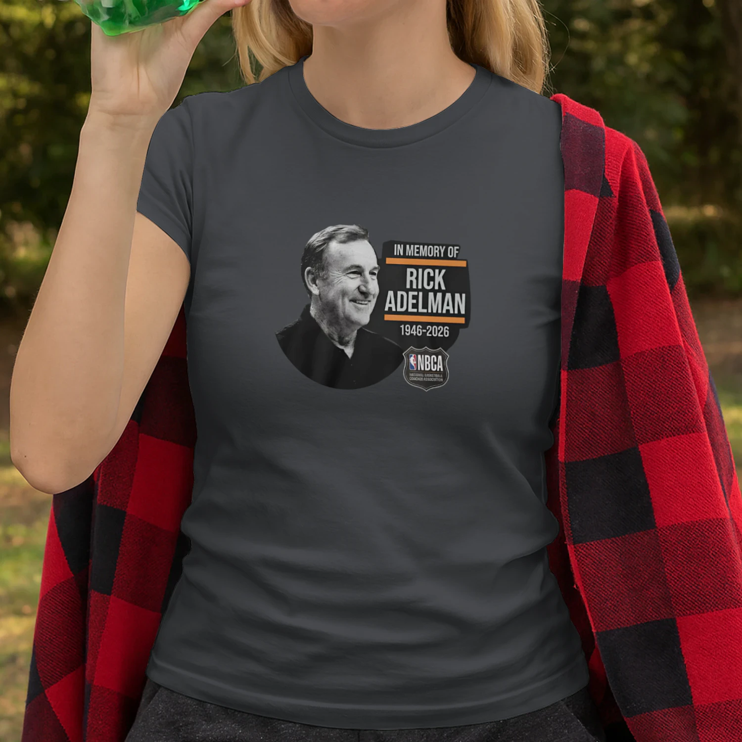 Hall of Fame Rick Adelman Memorial Shirt-Honoring a Basketball Legend shirt
