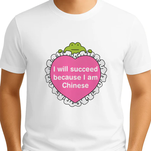 I Will Succeed Because I Am Chinese Shirt