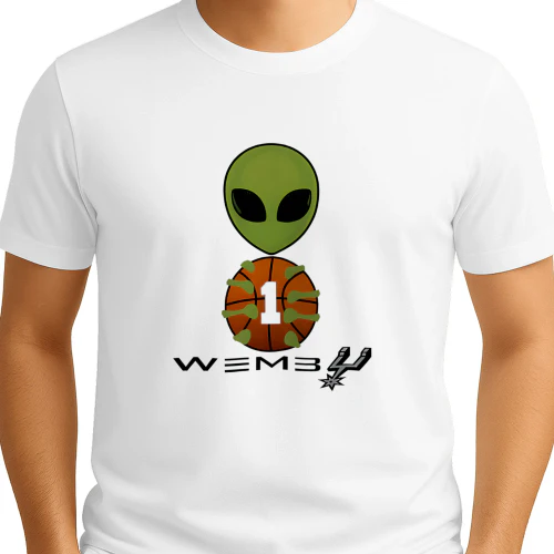 Wemby Alien Victor Wembanyama San Antonio Spurs NBA shirt