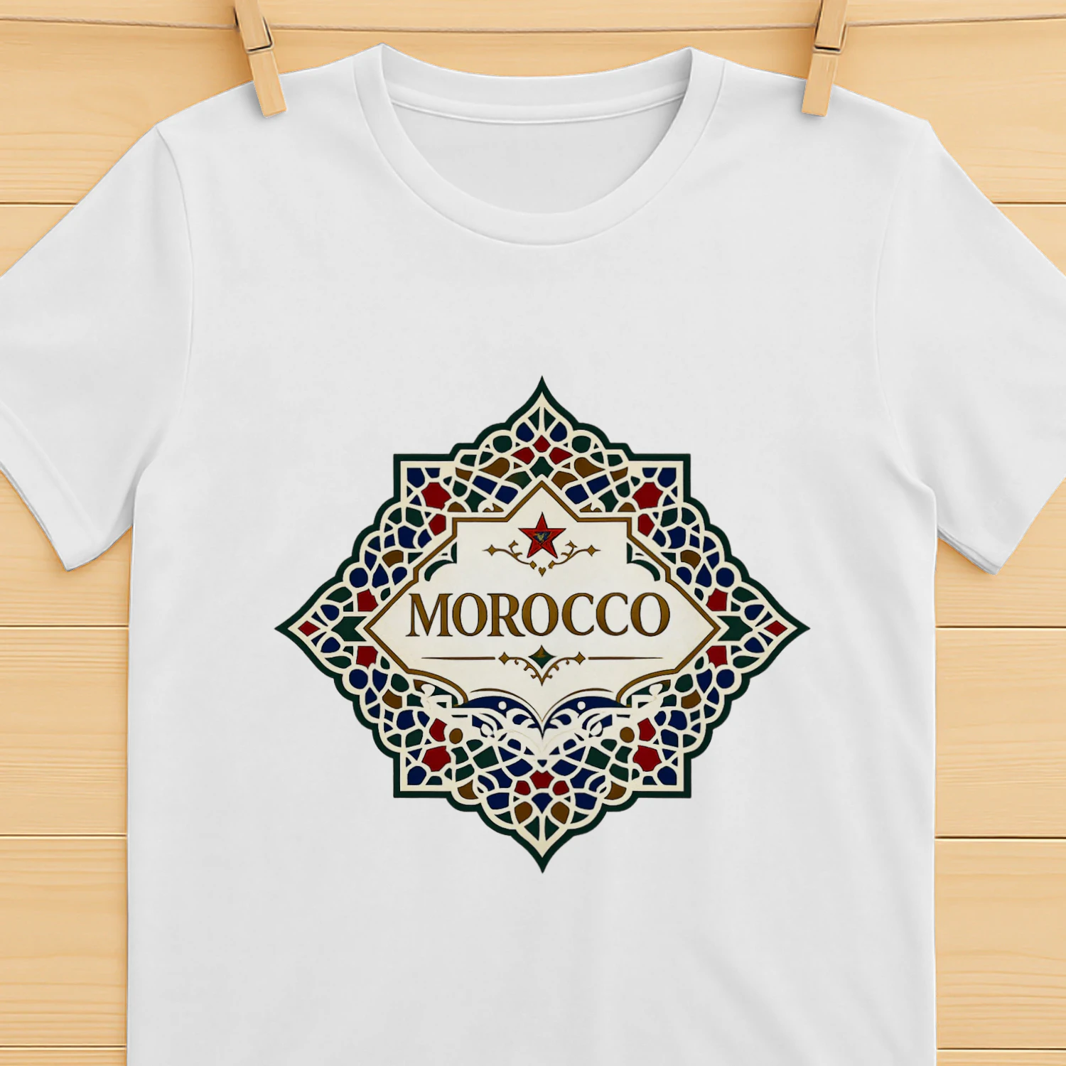 Morocco Amazigh Zellige Mosaic Design