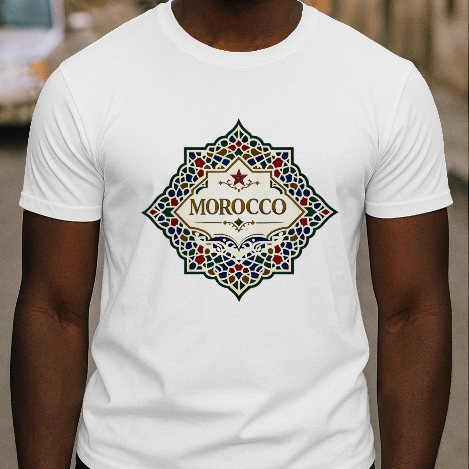 Morocco Amazigh Zellige Mosaic Design