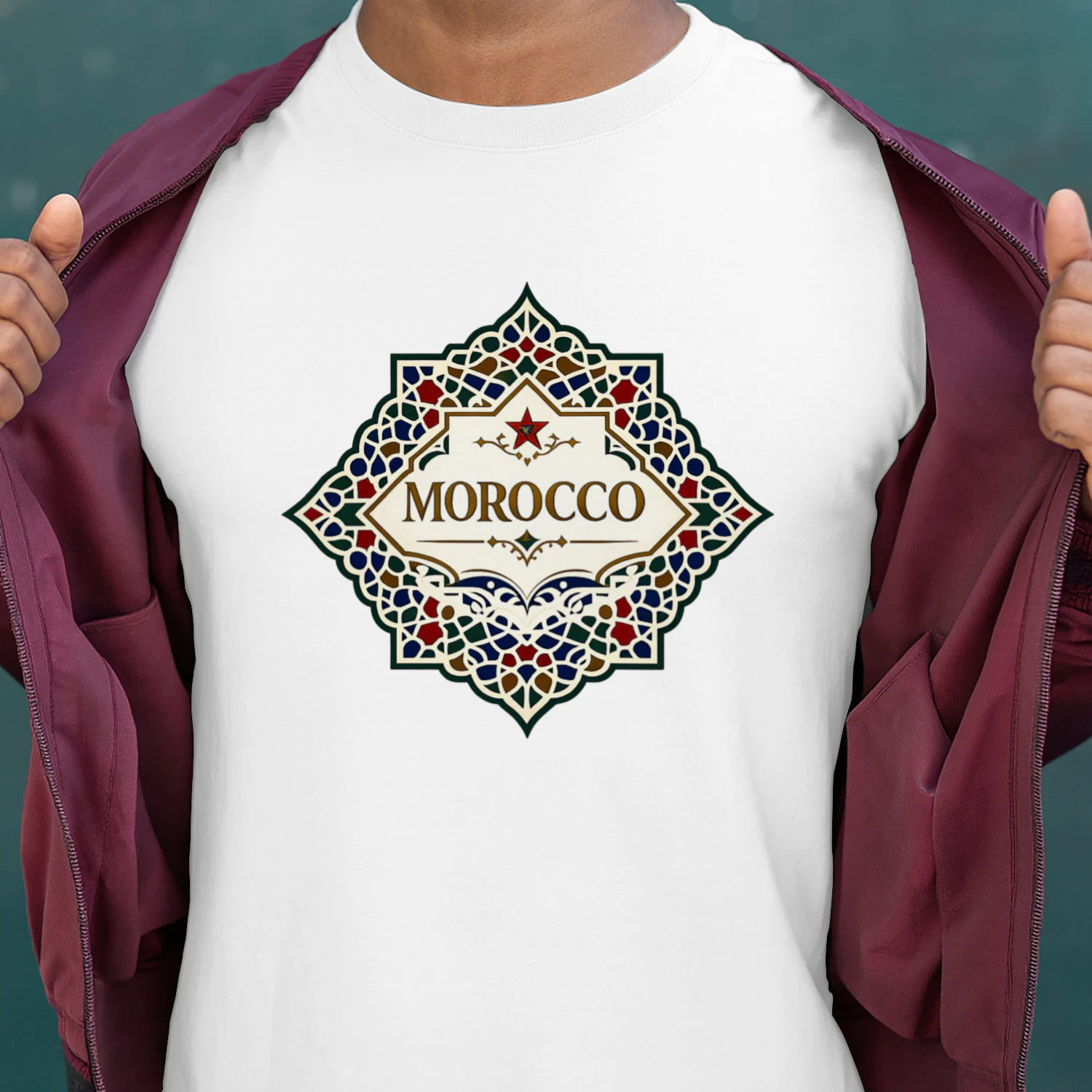 Morocco Amazigh Zellige Mosaic Design