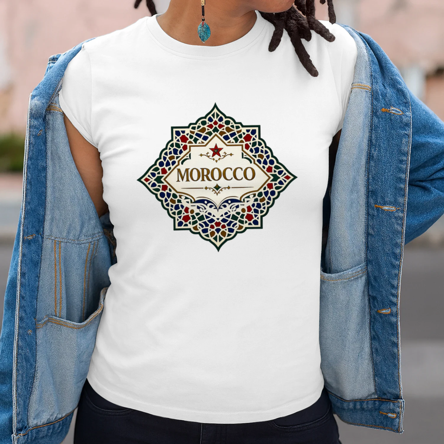 Morocco Amazigh Zellige Mosaic Design