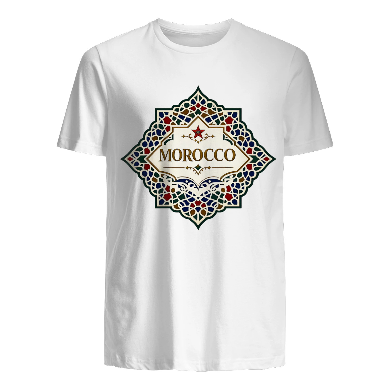 Morocco Amazigh Zellige Mosaic Design