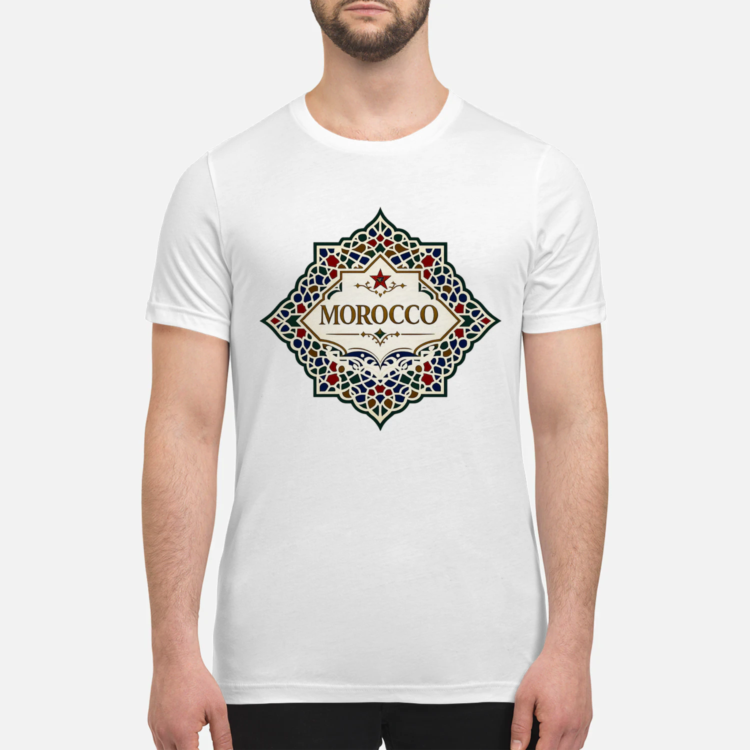 Morocco Amazigh Zellige Mosaic Design