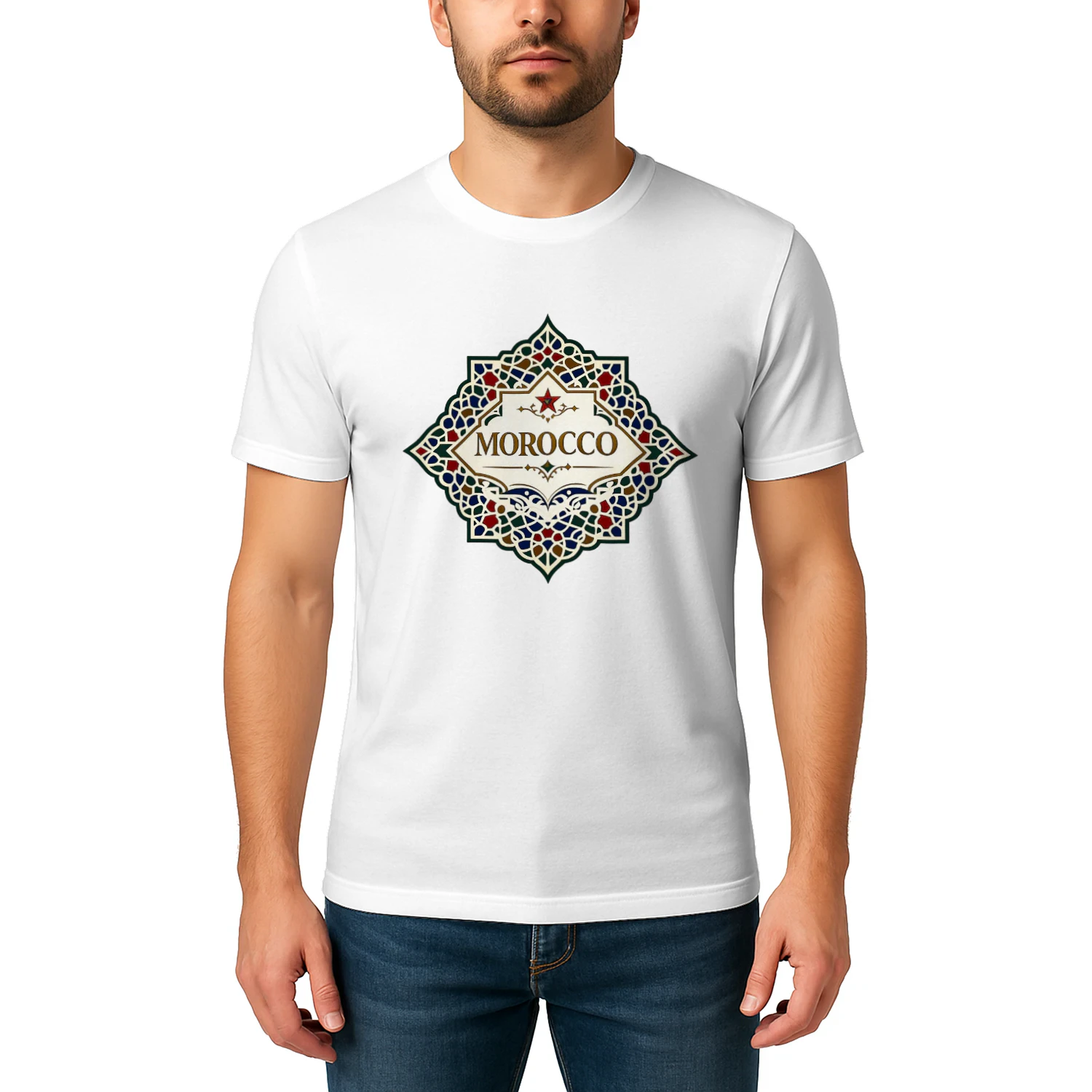Morocco Amazigh Zellige Mosaic Design