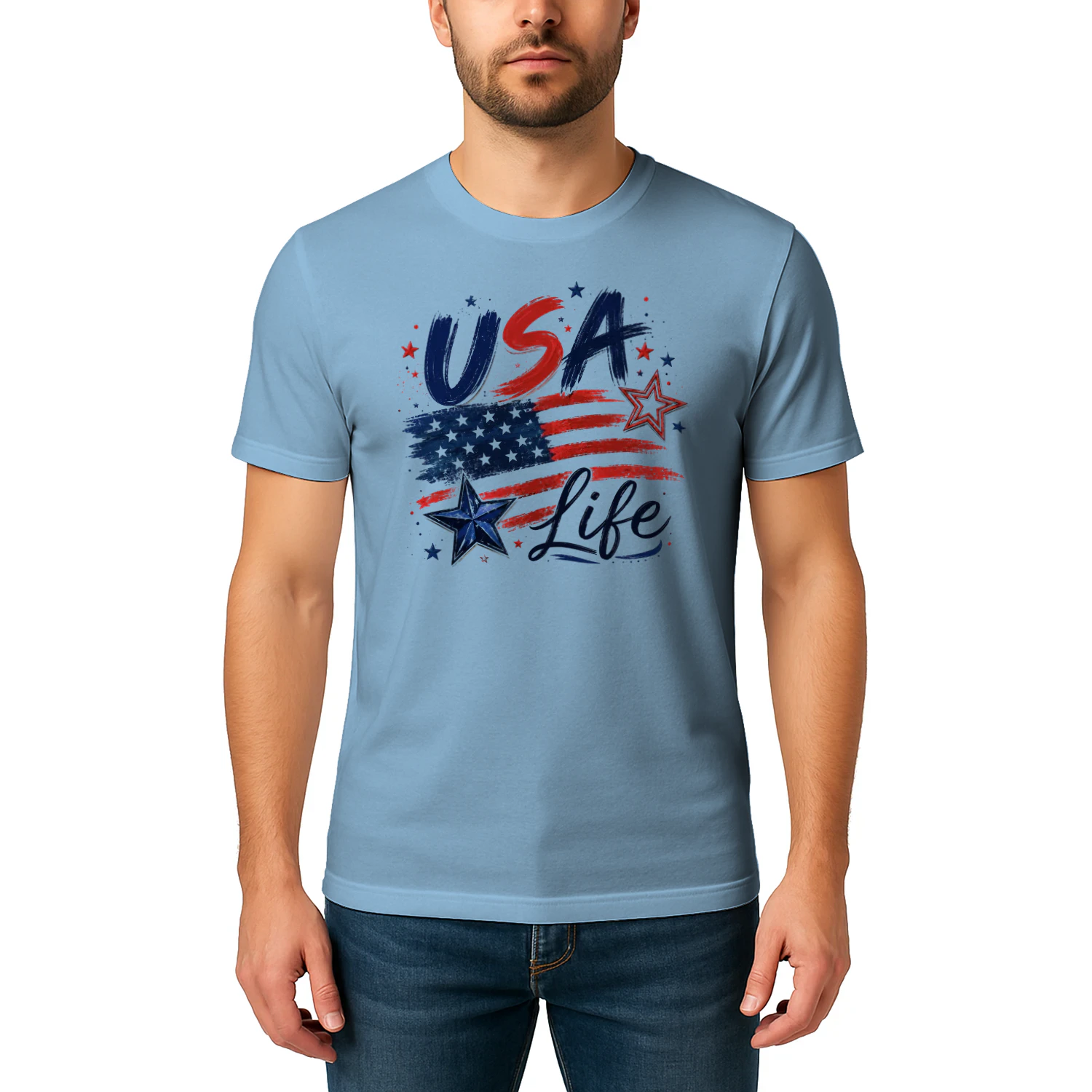 USA Life Patriotic American Flag 250th Anniversary 