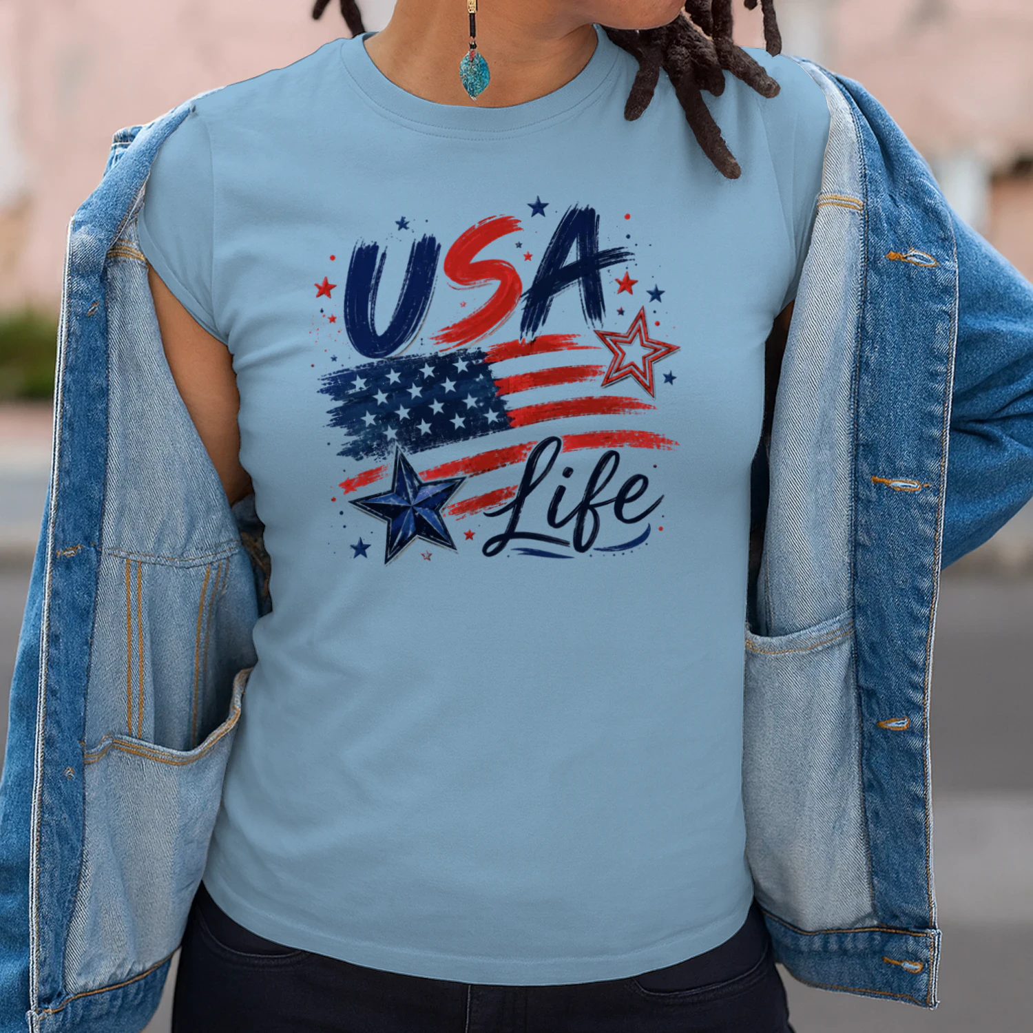USA Life Patriotic American Flag 250th Anniversary 