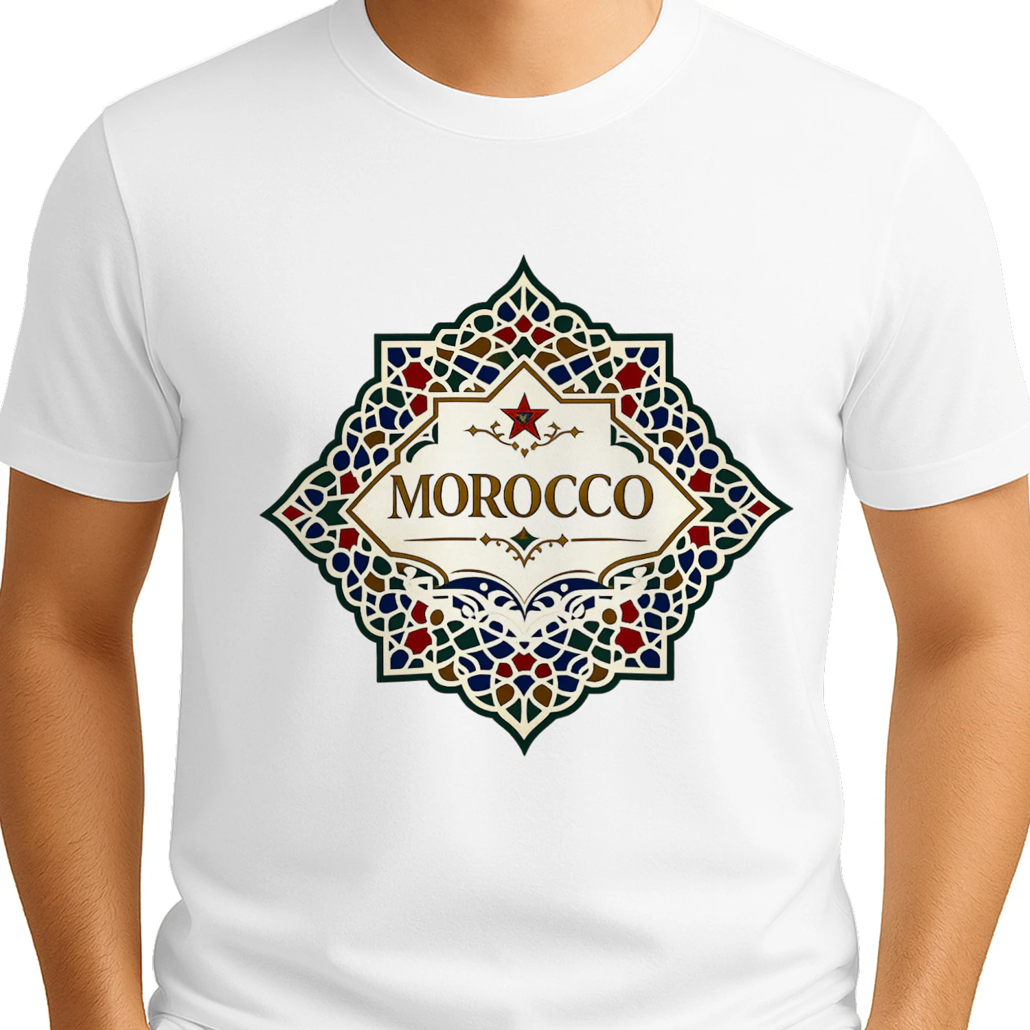 Morocco Amazigh Zellige Mosaic Design