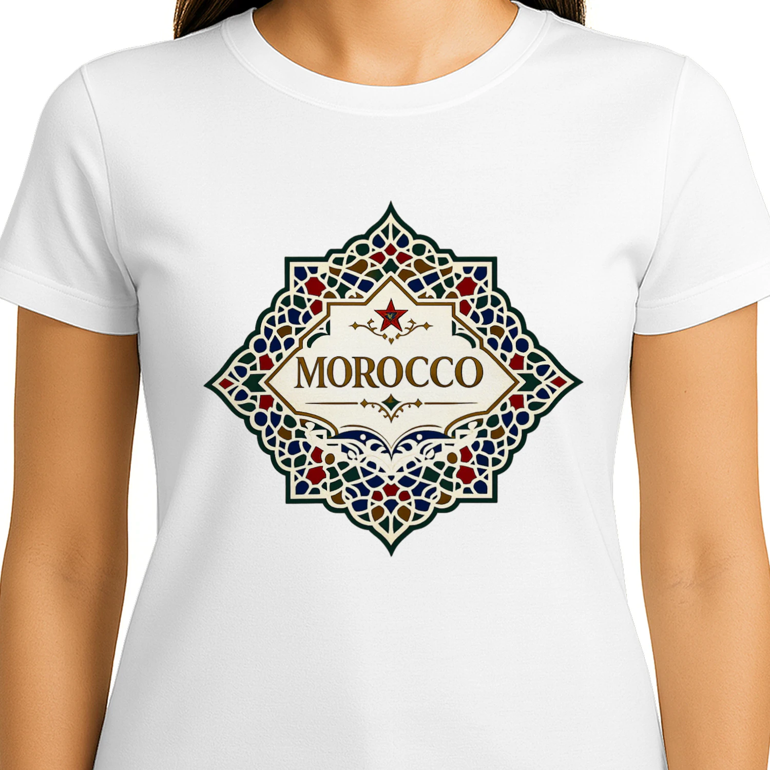Morocco Amazigh Zellige Mosaic Design