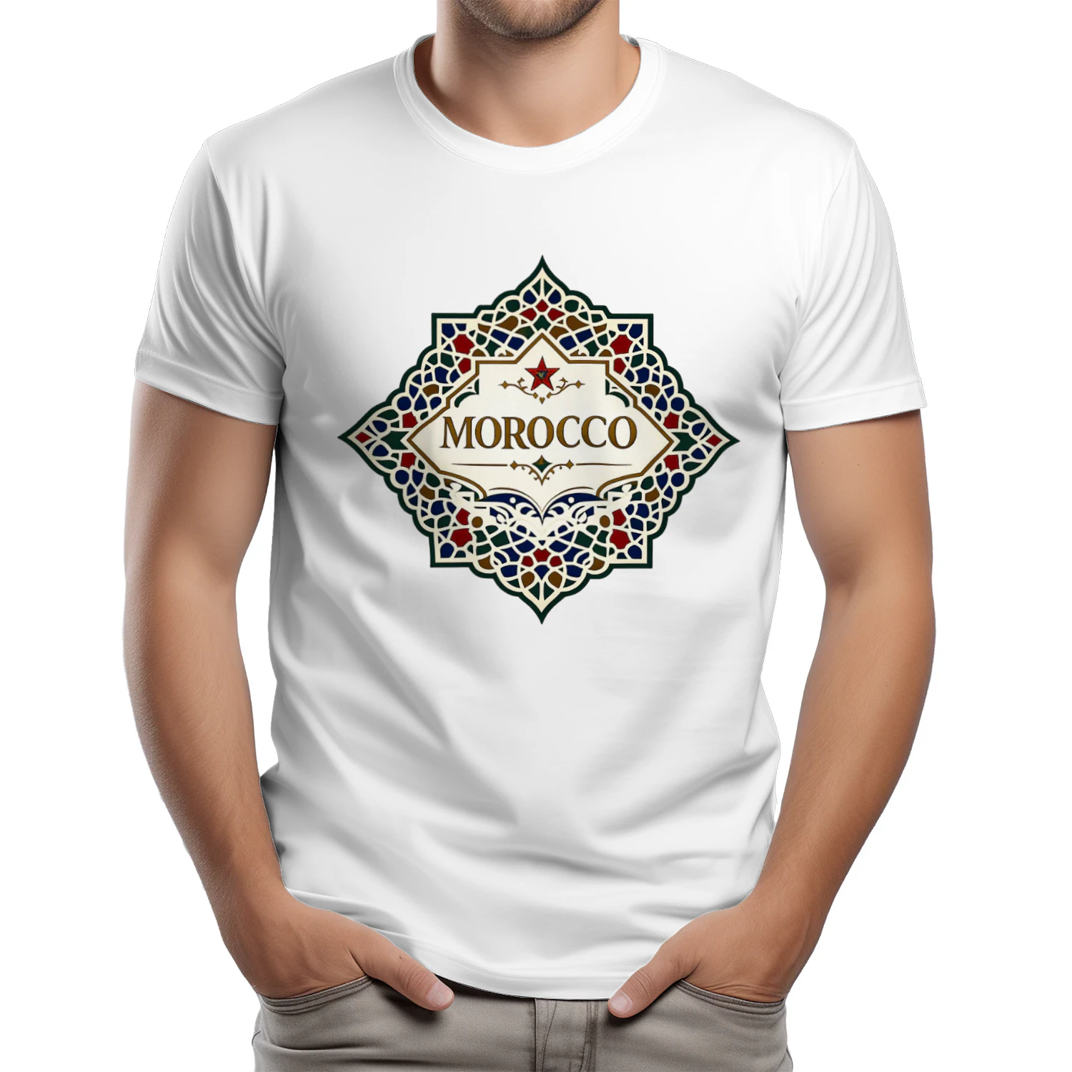 Morocco Amazigh Zellige Mosaic Design