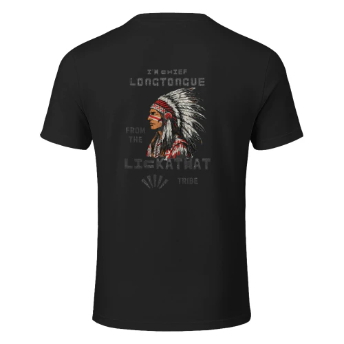 Chief Longtongue Funny Tongue Humor Novelty