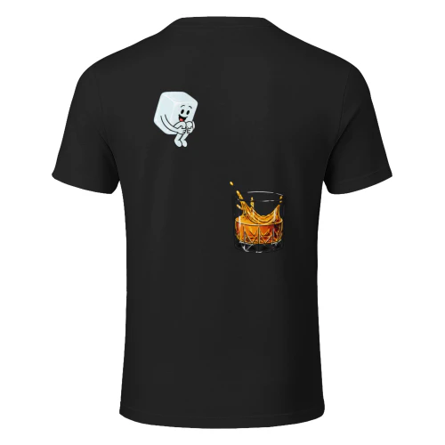 Bourbon Cannonball Whiskey Lover Cute Ice Splash Drink