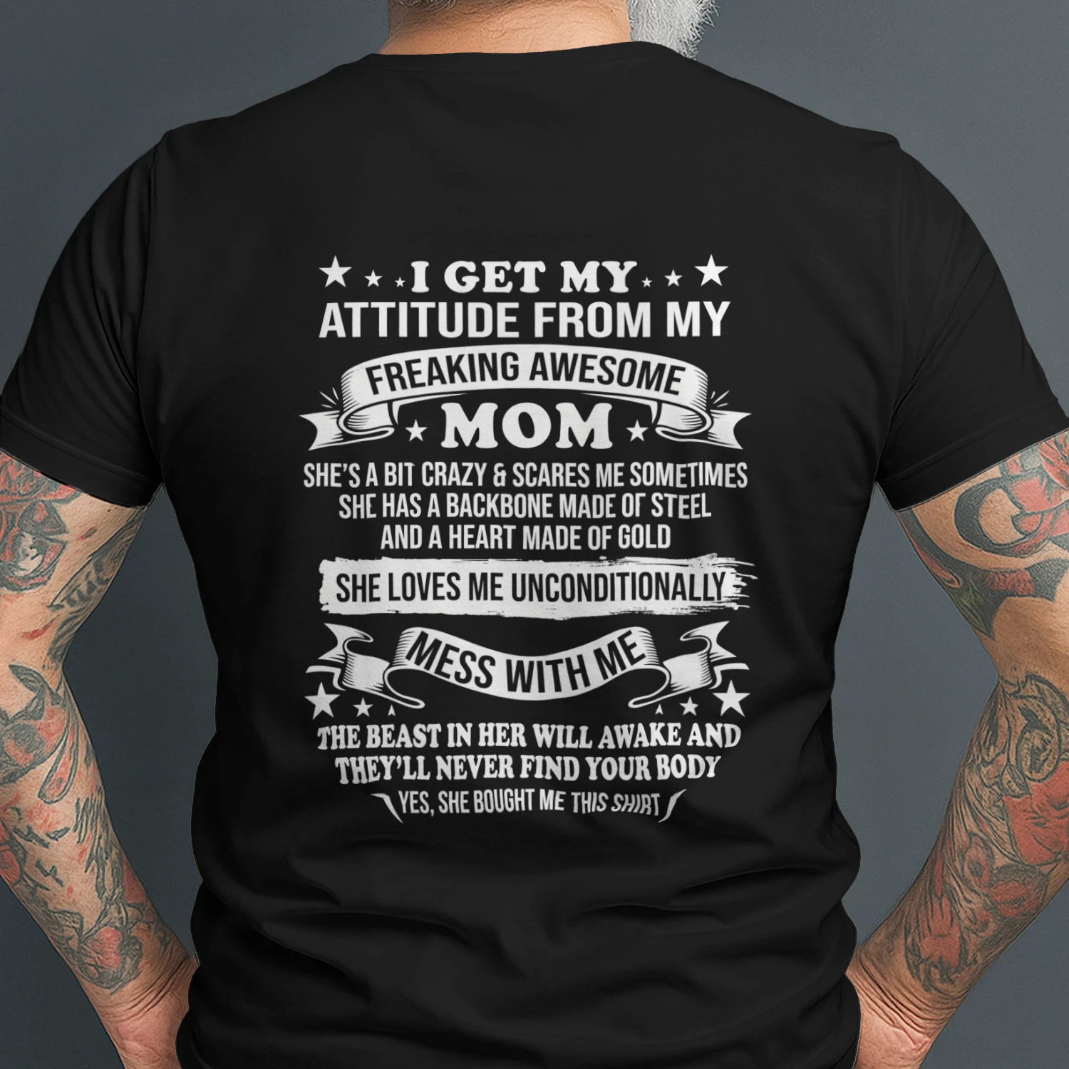 Mothers Day I Get My Attitude from My Freaking Awesome Mom