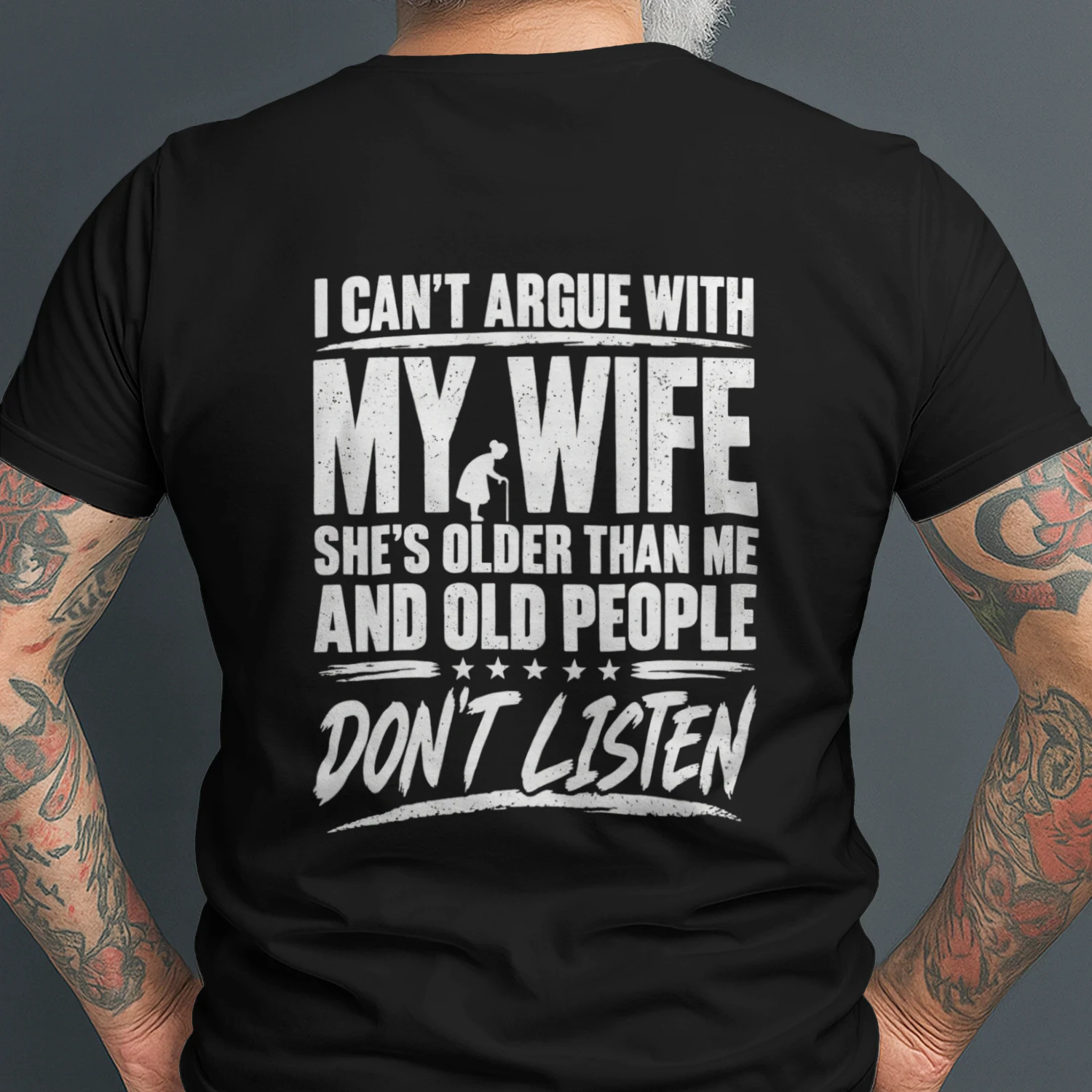 i can't argue with my wife