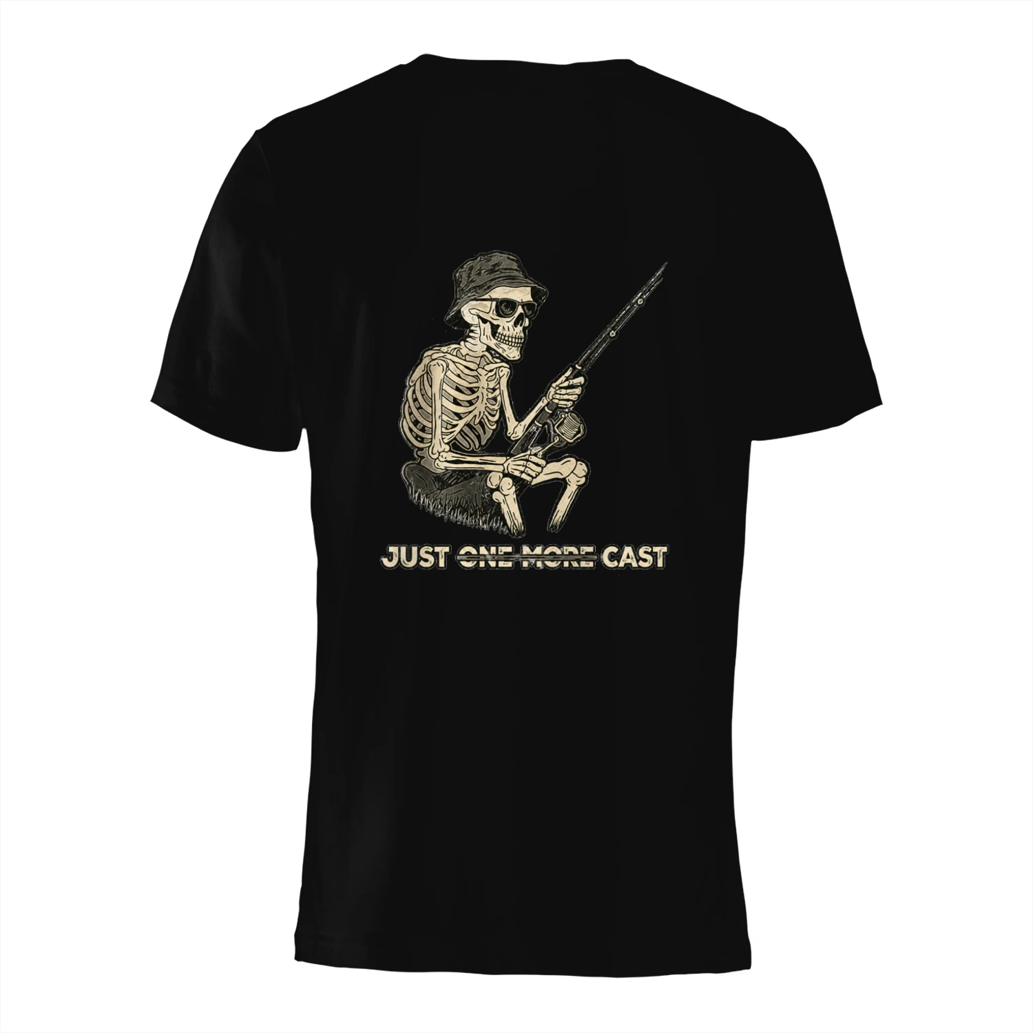 Just One More Cast - Skeleton Fishing