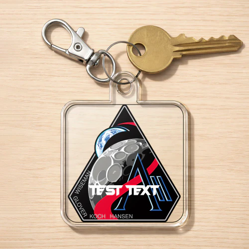 Artemis II keychain Copy