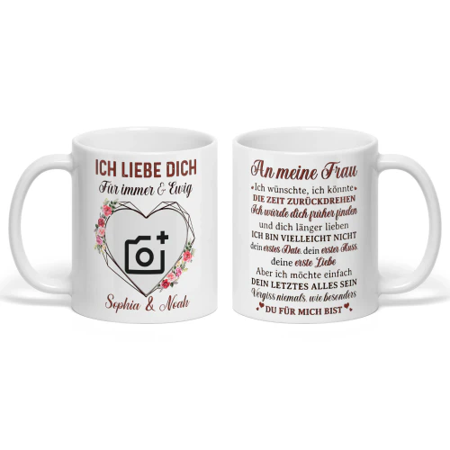 An meine Frau Vergiss niemals, wie besonders DU FÜR MICH BIST