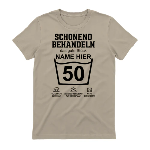 GE - SCHONEND BEHANDELN das gute Stück