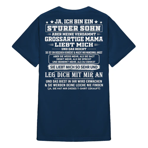 GE - JA, ICH BIN EIN  STURER SOHN