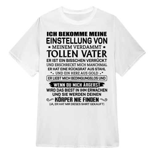 GE - ICH BEKOMME MEINE EINSTELLUNG VON MEINEM VERDAMMT TOLLEN VATER