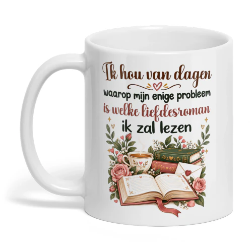 NL0386 - Ik hou van dagen waarop mijn enige probleem is welke liefdesroman ik zal lezen.