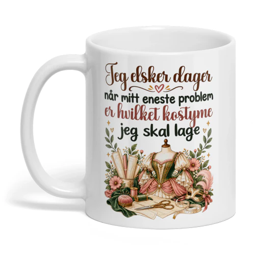 NO0420 - Jeg elsker dager når mitt eneste problem er hvilket kostyme jeg skal lage