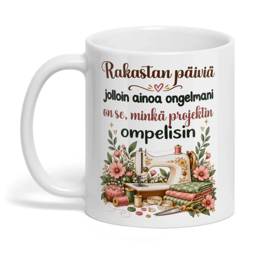 FI0193 - Rakastan päiviä jolloin ainoa ongelmani on se, minkä projektin ompelisin