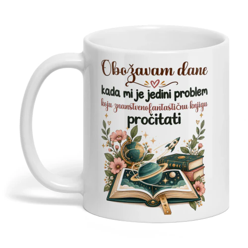HR0005 - Obožavam dane kada mi je jedini problem koju znanstvenofantastičnu knjigu pročitati.