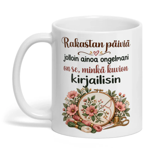 FI0196 - Rakastan päiviä jolloin ainoa ongelmani on se, minkä kuvion kirjailisin