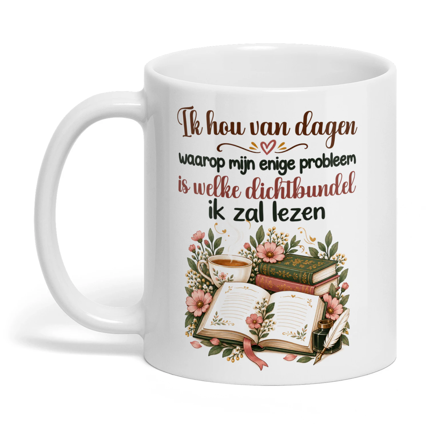 NL0393 - Ik hou van dagen waarop mijn enige probleem is welke dichtbundel ik zal lezen.