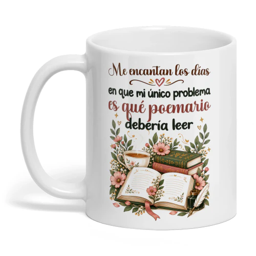 ES0010 - Me encantan los días en que mi único problema es qué poemario debería leer.
