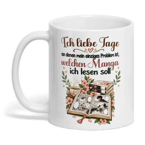 DE0318 - Ich liebe Tage, an denen mein einziges Problem ist, welchen Manga ich lesen soll.