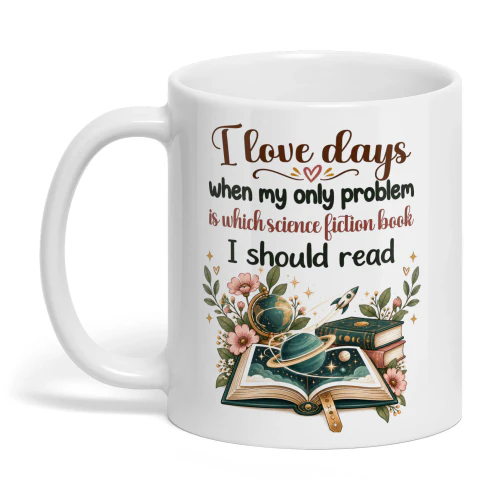 EN0196 - I love days when my only problem is which science fiction book I should read.